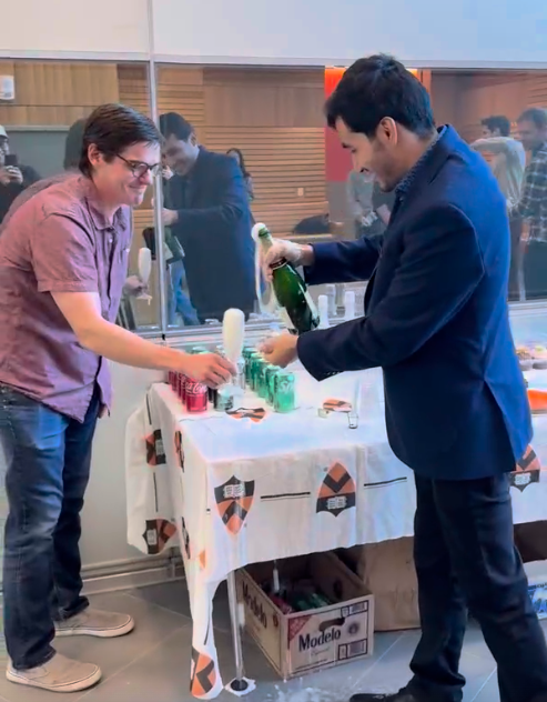 Toast to Carlos